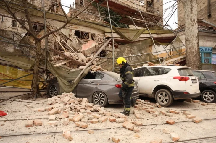 Beograd urusavanje zgrade