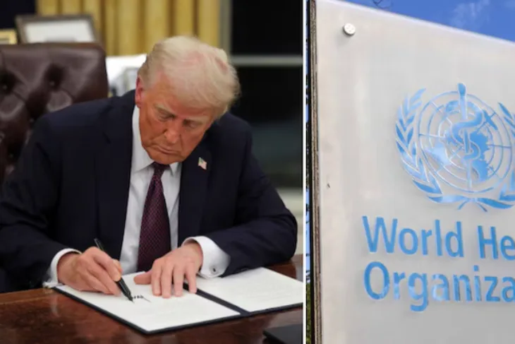 Donald trump Svjetska zdravstvena organizacija