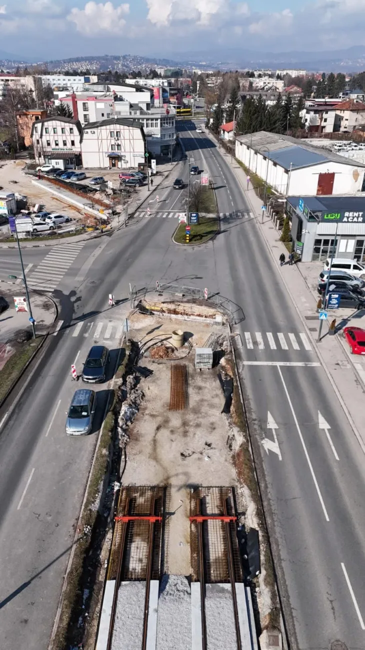 Ilidza hrasnica radovi tramvaj