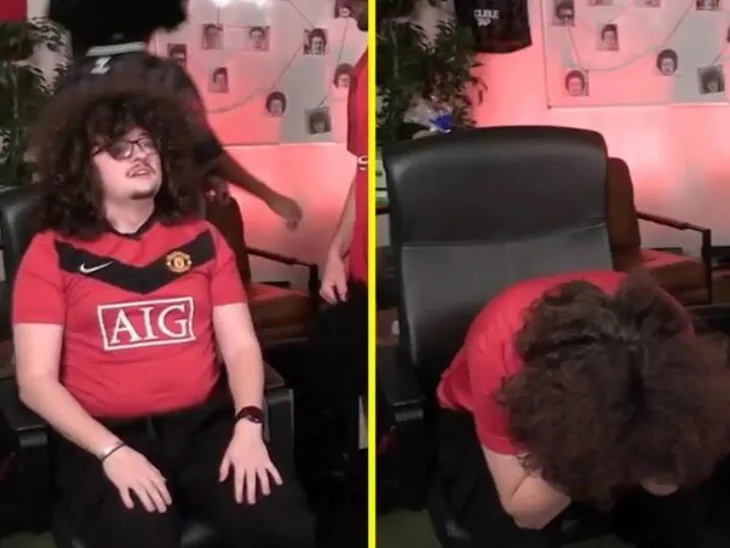 Frank Ilett trenutno vjerovatno najpoznatiji navijac Manchester Uniteda