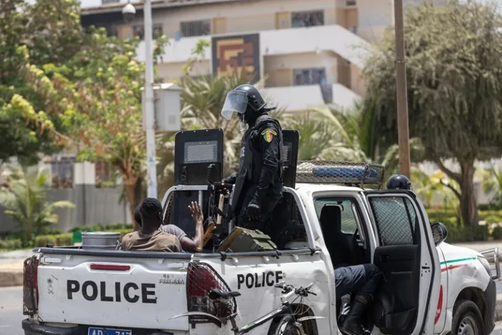 Senegal policija