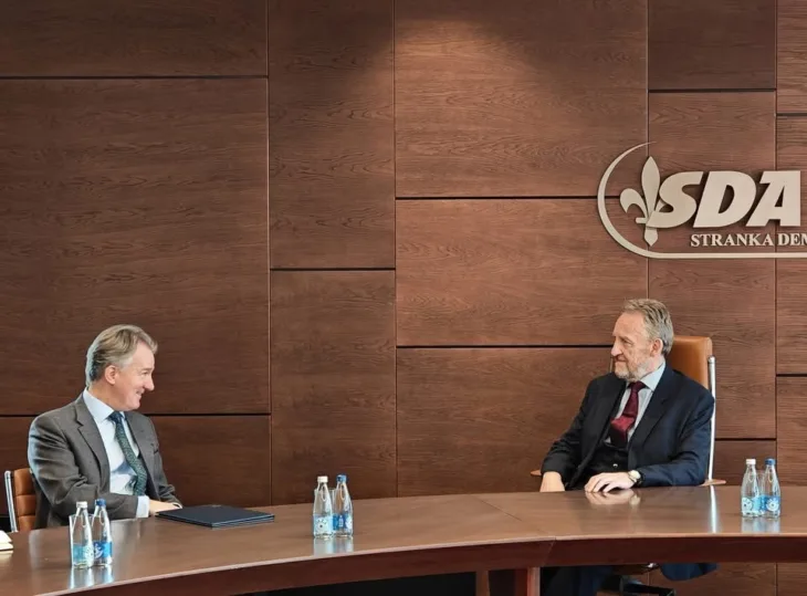 Izetbegovic i Reilly/ Facebook