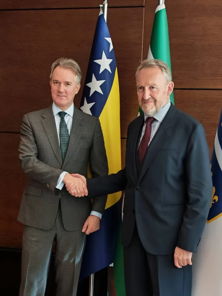 Izetbegovic i Reilly/ Facebook