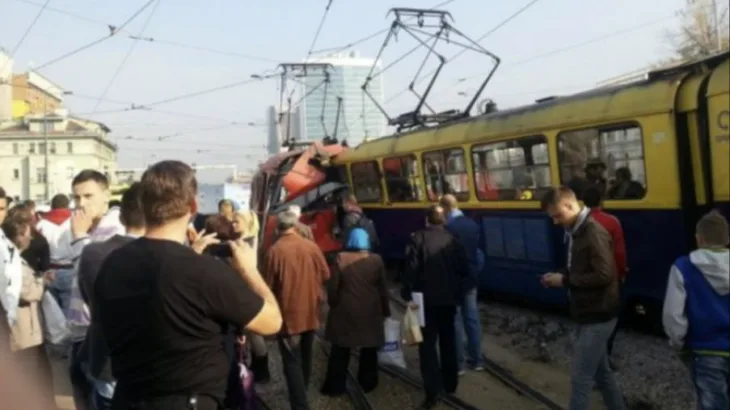 Sudar tramvaja 2013. godine