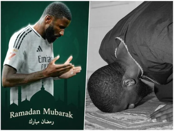 Antonio Rudiger cestitao ramazan