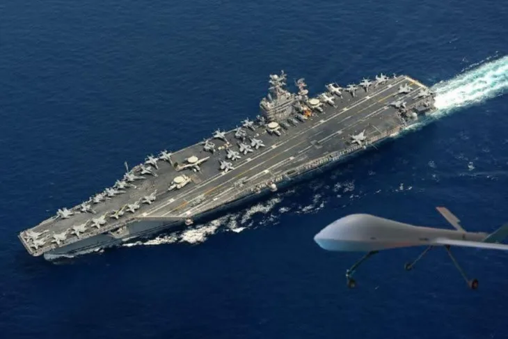 Sad nosac aviona dron