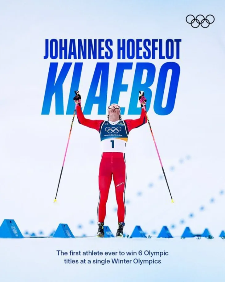 ZOI 2026 Johannes Hosflot Klaebo