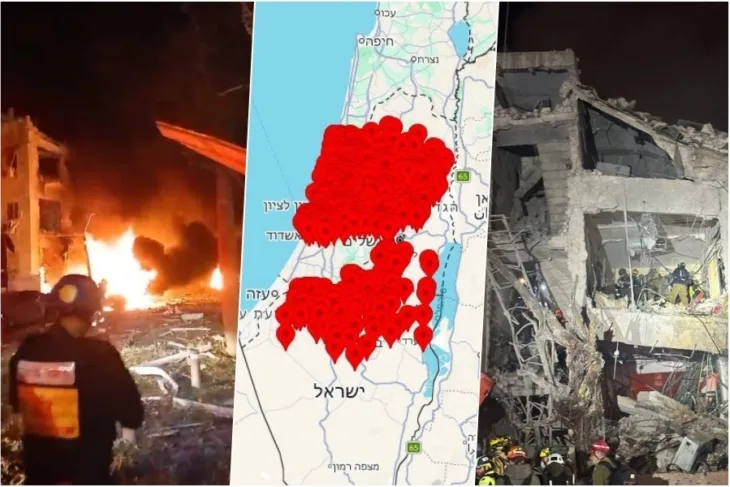 Itan 02 napao Tel Aviv u rusevinama napadnuti aerodom i simbol Dubaija ima zrtava