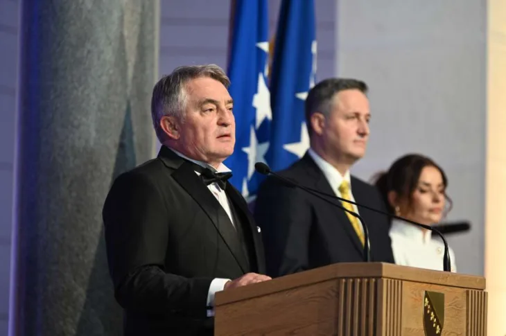 Zeljko Komsic Denis Becirovic Dan nezavisnosti Bi H