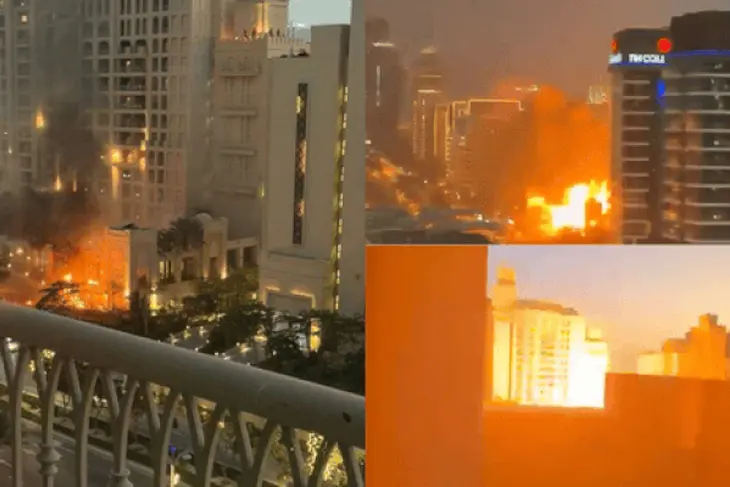 Dubai video slike napad Irana 03 UAE