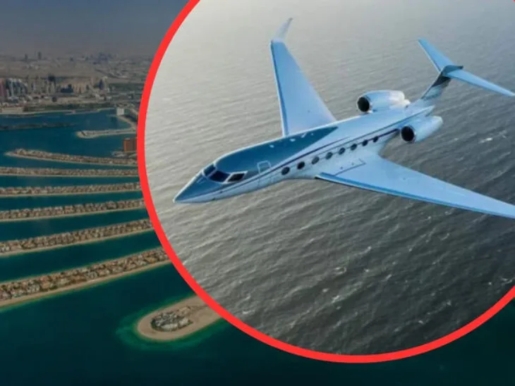 Dubai bogatasi avion