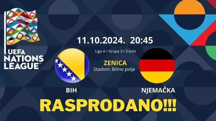 utakmica BiH - Njemačka