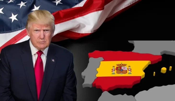 Donald Trump spanija