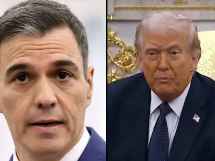 Pedro Sanchez Donald trump