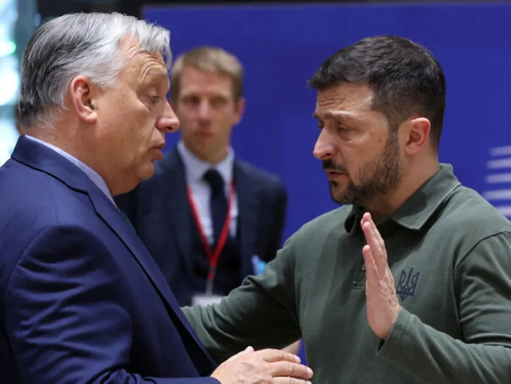 Volodimir Zelenski Viktor Orban