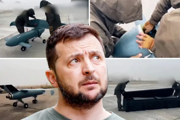 Volodimir Zelenski dron