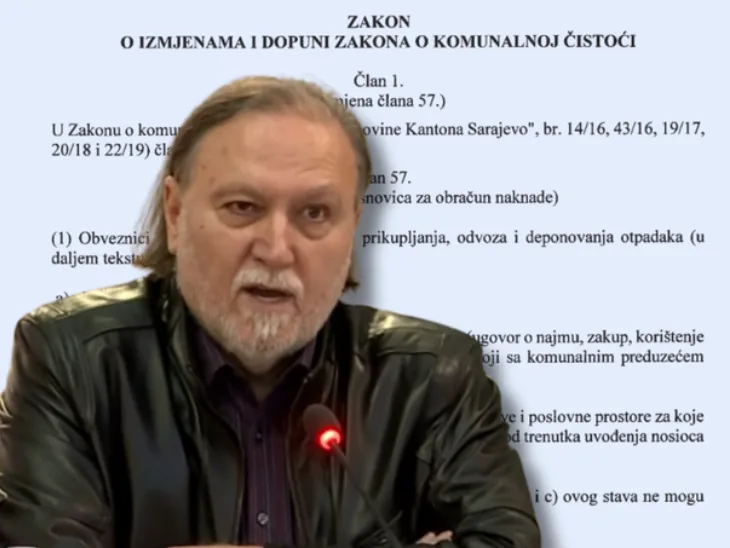 Mladen Pandurevic Zakon o komunalnoj čistoći