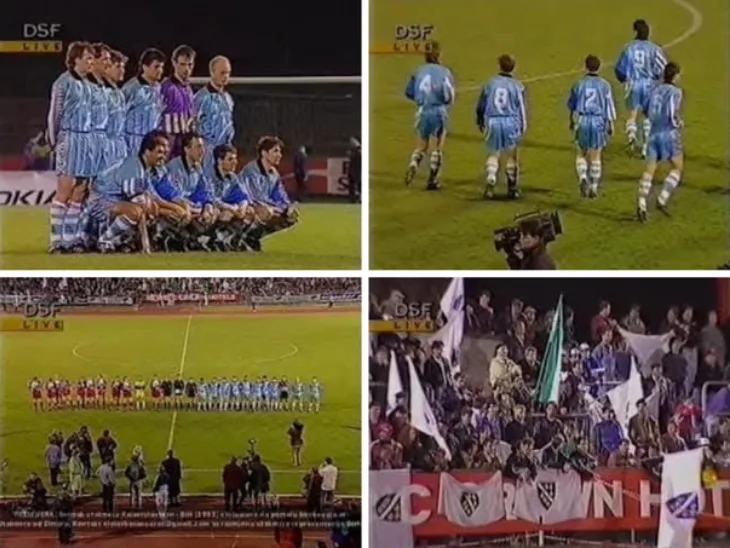 Nogometna reprezentacija bih historija Na današnji dan reprezentacija BiH odigrala prvu utakmicu