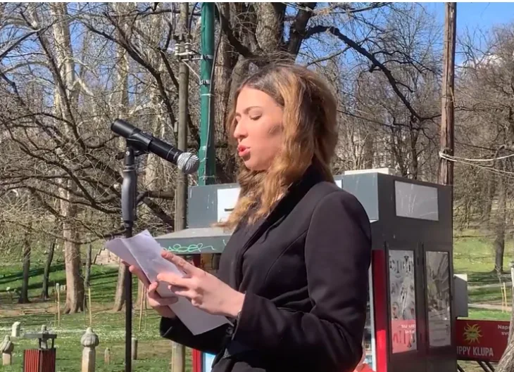 Tramvajska nesreca govor studentice u Sarajevu 14 03