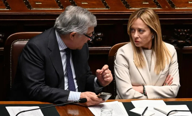 Giorgija meloni antonio tajani
