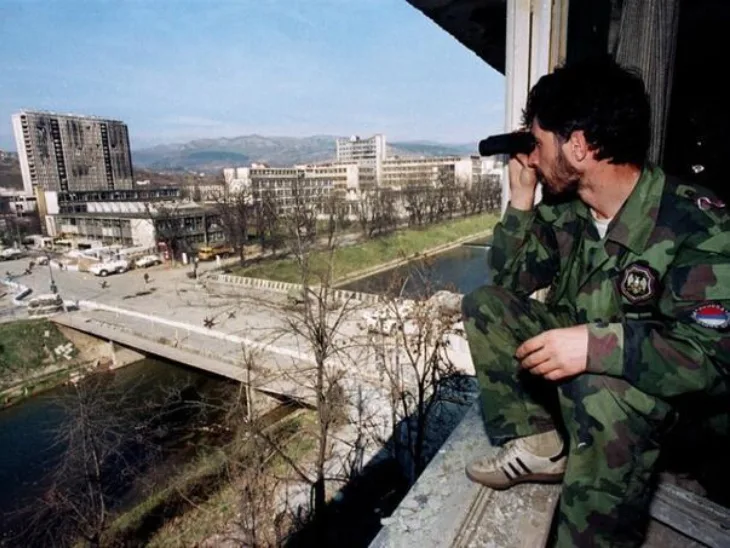 Opsada sarajeva srbski vojnik foto Arhiv, Sarajevo 1993. Srđan Ilić
