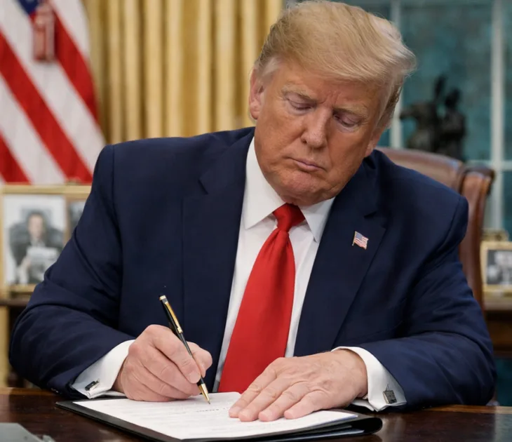 Donald Trump potpis 03