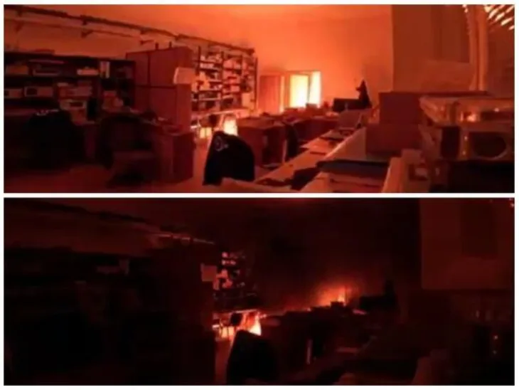 Pozar u ceskoj tvornici