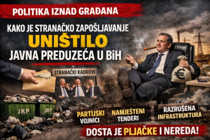 Stranaco zaposljavnje javne kompanije etto