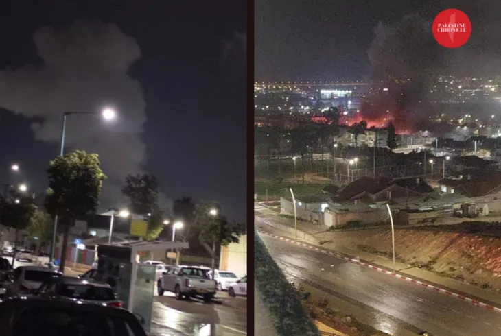 Iran 03 napad na izrael Napad na Dimonu