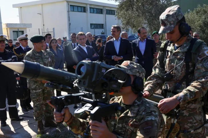 Emmanuel Macron na Kipar