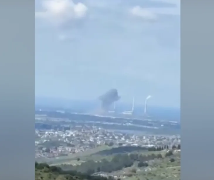 Izrael napad Iraan 03 Iranska raketa pogodila područje najvažnije izraelske elektrane