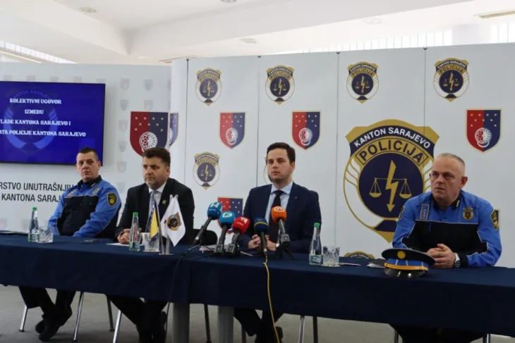 Admir Katica objavio je da je potpisan novi Kolektivni ugovor izmedu Vlade KS i Sindikata policije