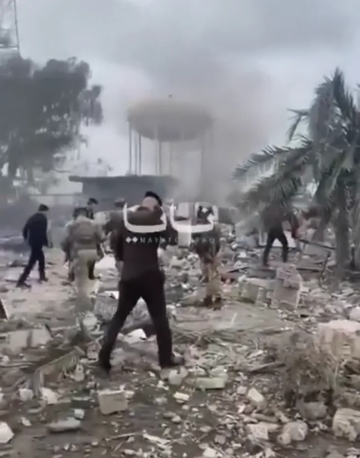 Irak 03 Americka vojska napala bazu iracke vojske