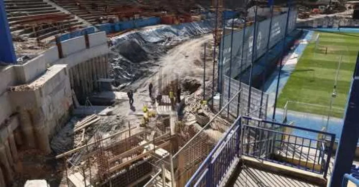 Stadion Grbavica izgradnja juzna tribine