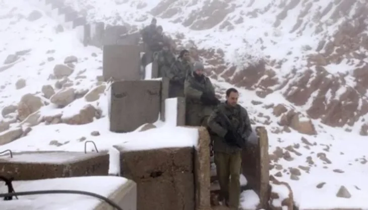 Izraelske snage na planini Hermon