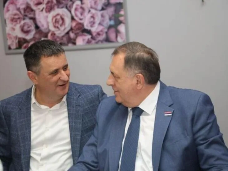 Milorad dodik Vlado Dajic Foto: Srna/Borislav Zdrinja