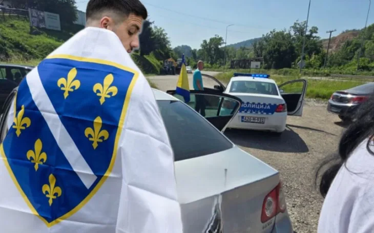 Policija u RS u navijacima Bi H oduzima Ljiljanke