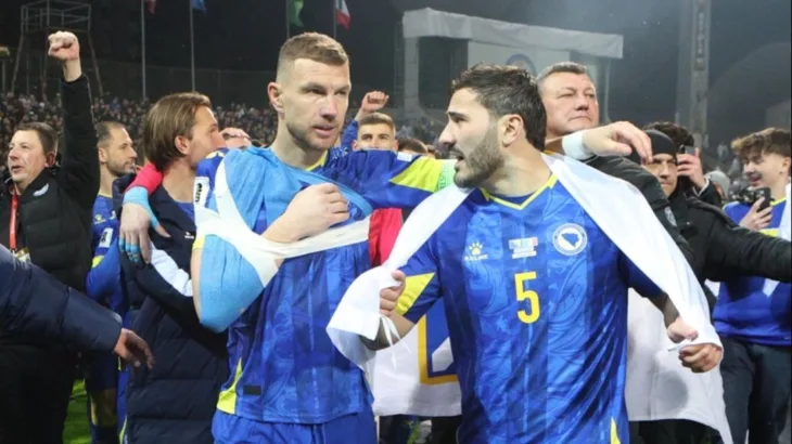 Edin Dzeko i Sead Kolasinac povreda dzeko