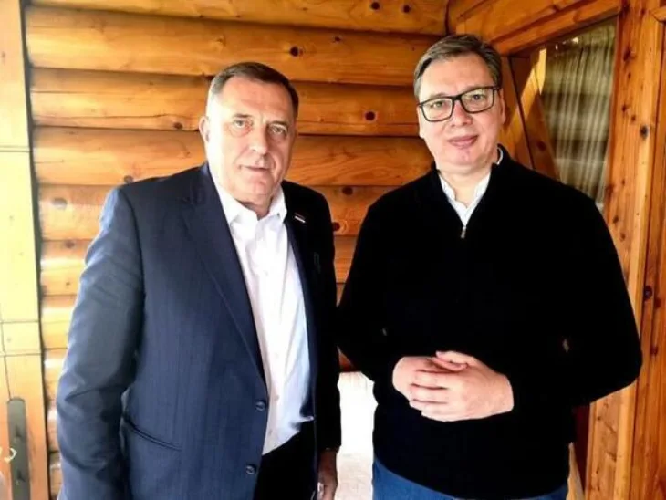 Milorad Dodik Aleksandr Vucic