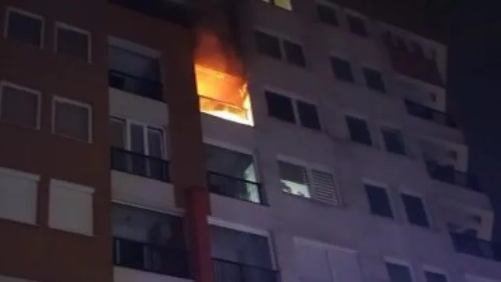 požar Gori stan  Stup 04