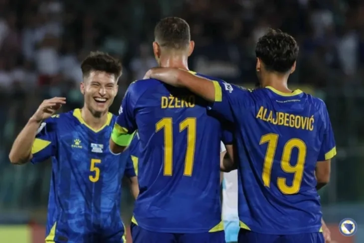 Esmir Bajraktarevic i Kerim Alajbegovic dzeko