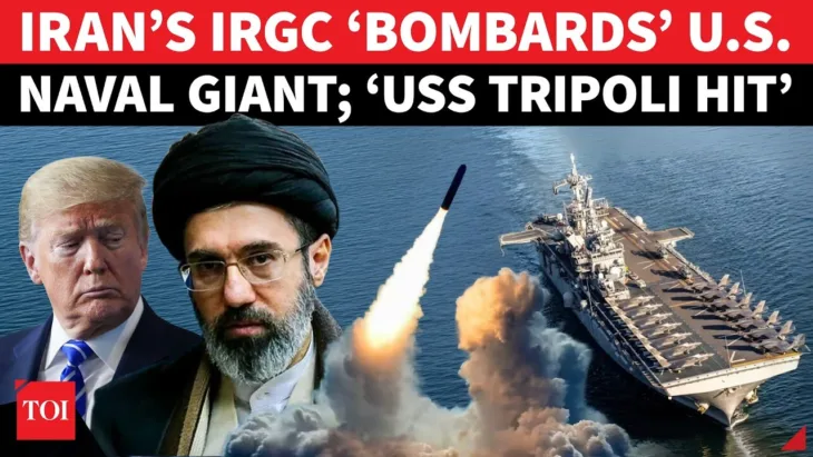 USS Tripoli Iran 04 tvrde da je u raketnom napadu pogoden americki brod