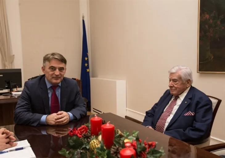 Komsic i Christian Schwarz Schilling