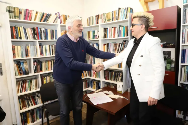 Srđan Mandić biblioteka Sarajevo/ Facebook