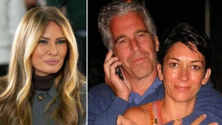 Melanie Trump i Epstein