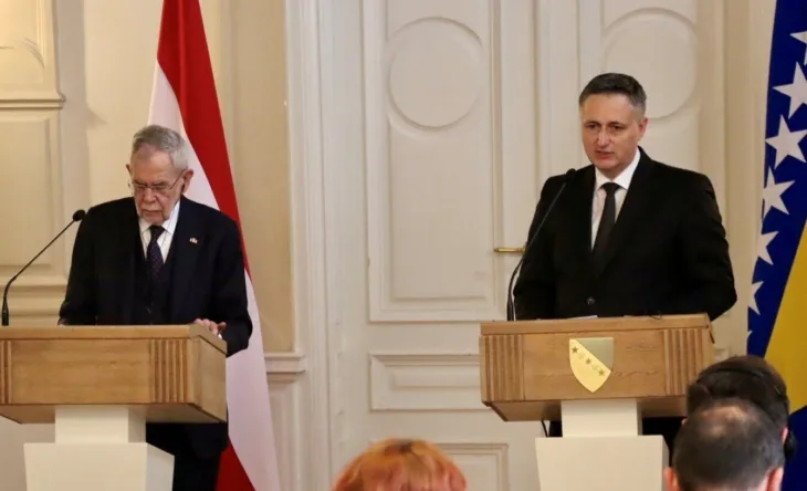 Denis Becirovic Alexander Van der Bellen