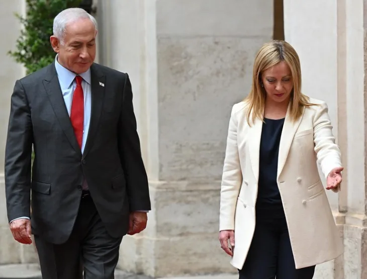 Netanyahu meloni