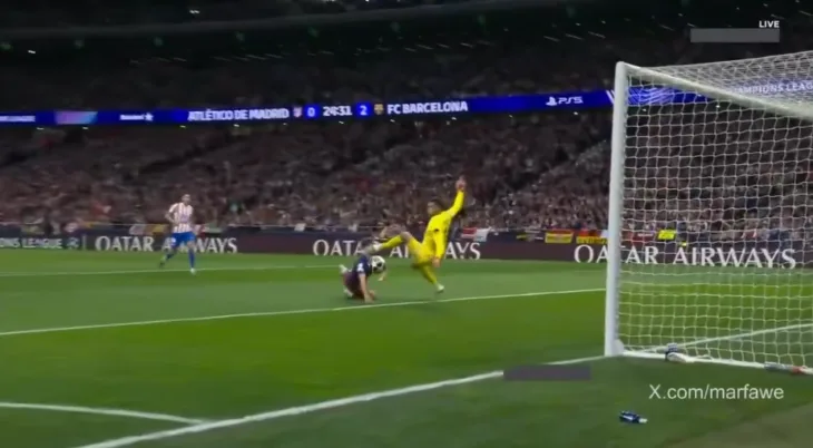 Stravican start golmana Atletica na Ferminu Barcin ofanzivac zavrsio sav krvav