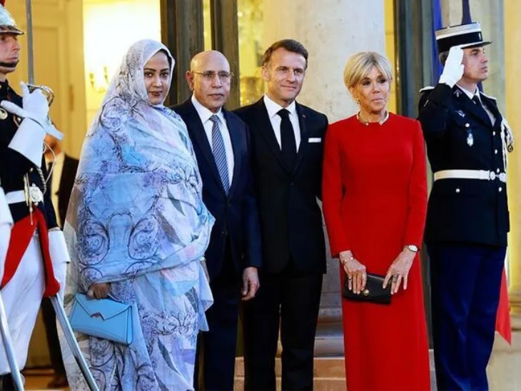 Emmanuel Macron Mohamed Ould Ghazouani Mauritanija