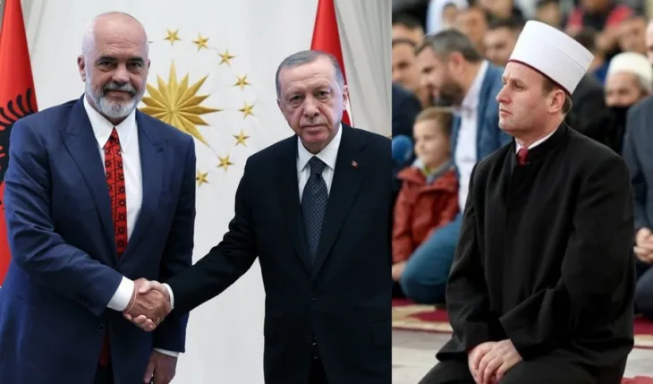 Rama Erdogan i predsjednik Albanske muslimanske zajednice